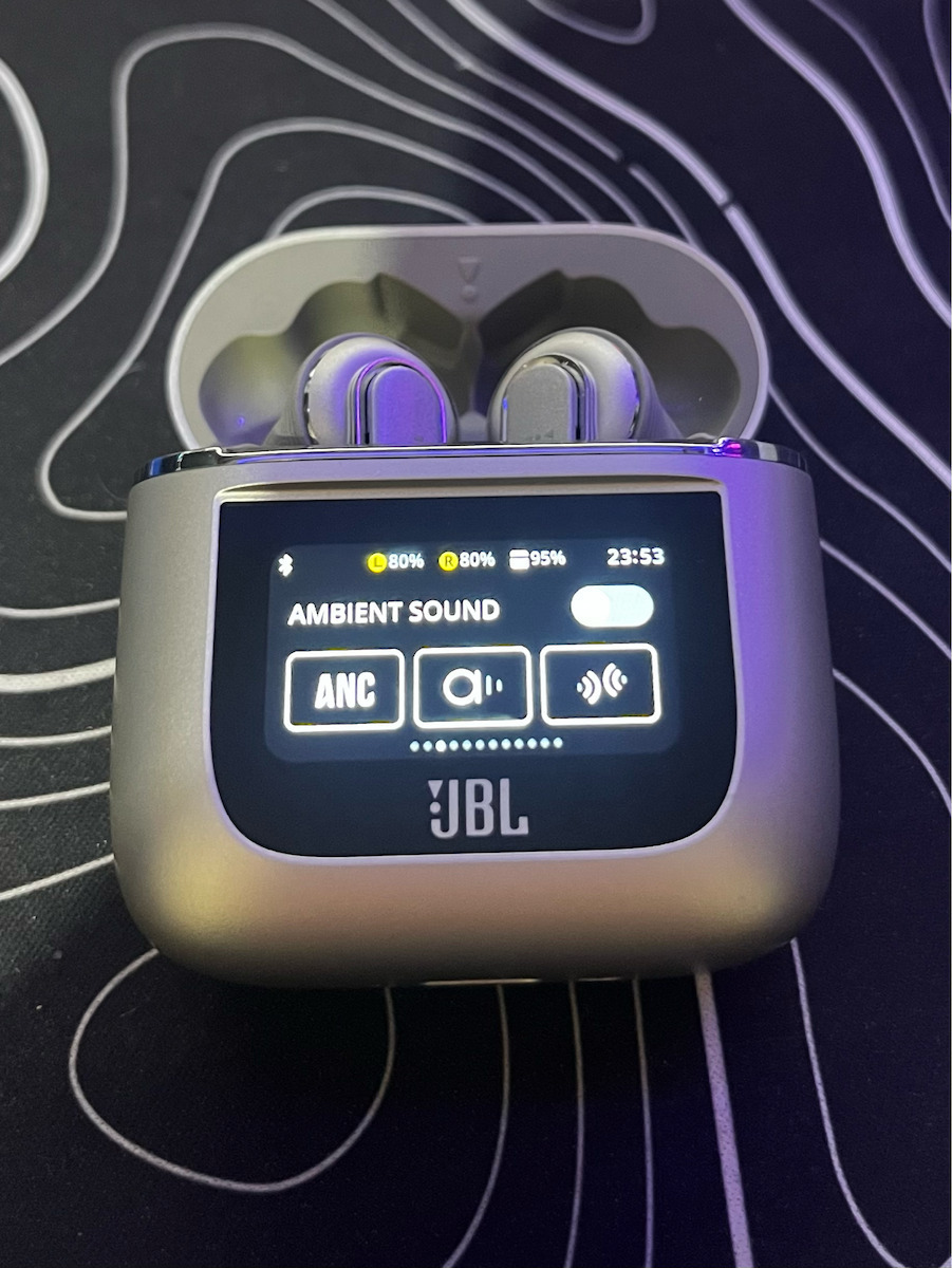 JBL Tour Pro 2 In-ear Bluetooth Handsfree Ακουστικά με Αντοχή στον Ιδρώτα και Θήκη Φόρτισης Μαύρα