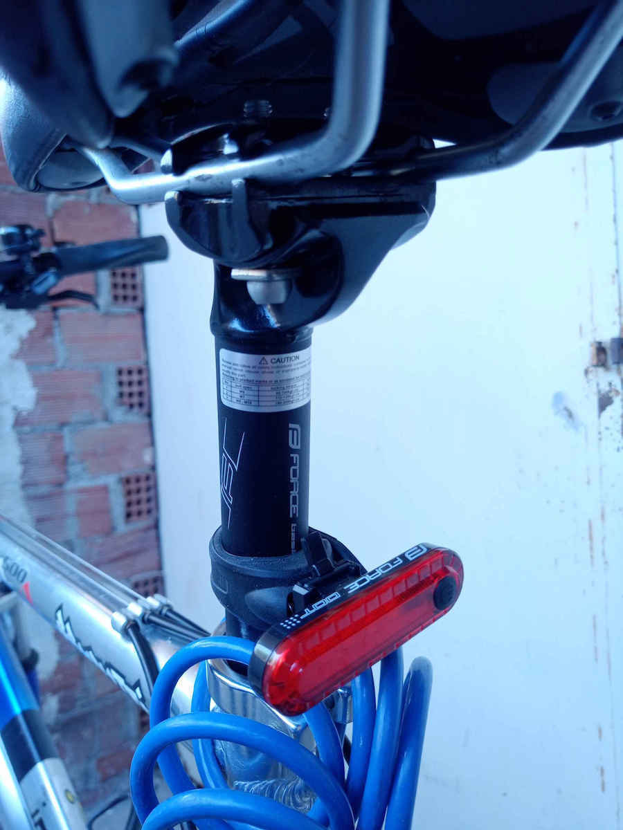 Force Basic 25.4 Bicycle Seatpost Fixed 25.4mm