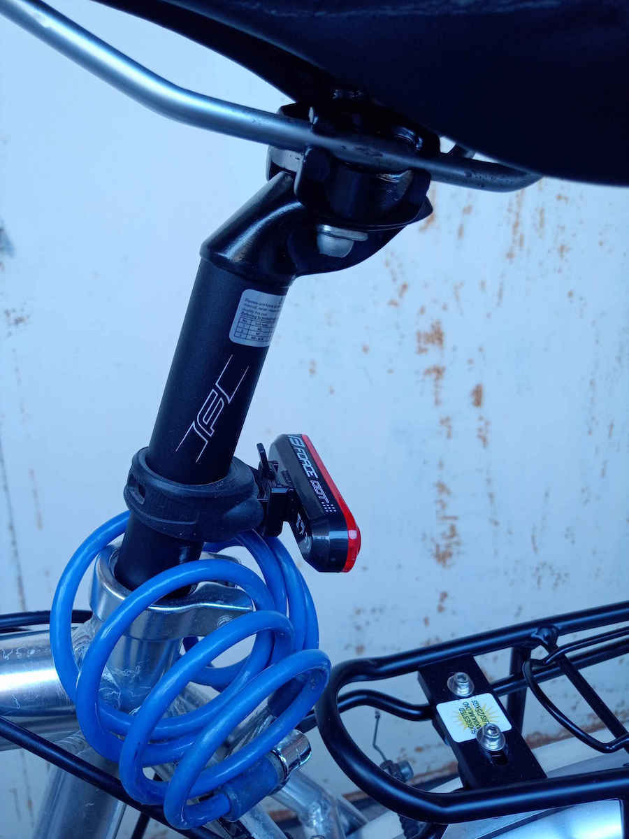 Force Basic 25.4 Bicycle Seatpost Fixed 25.4mm