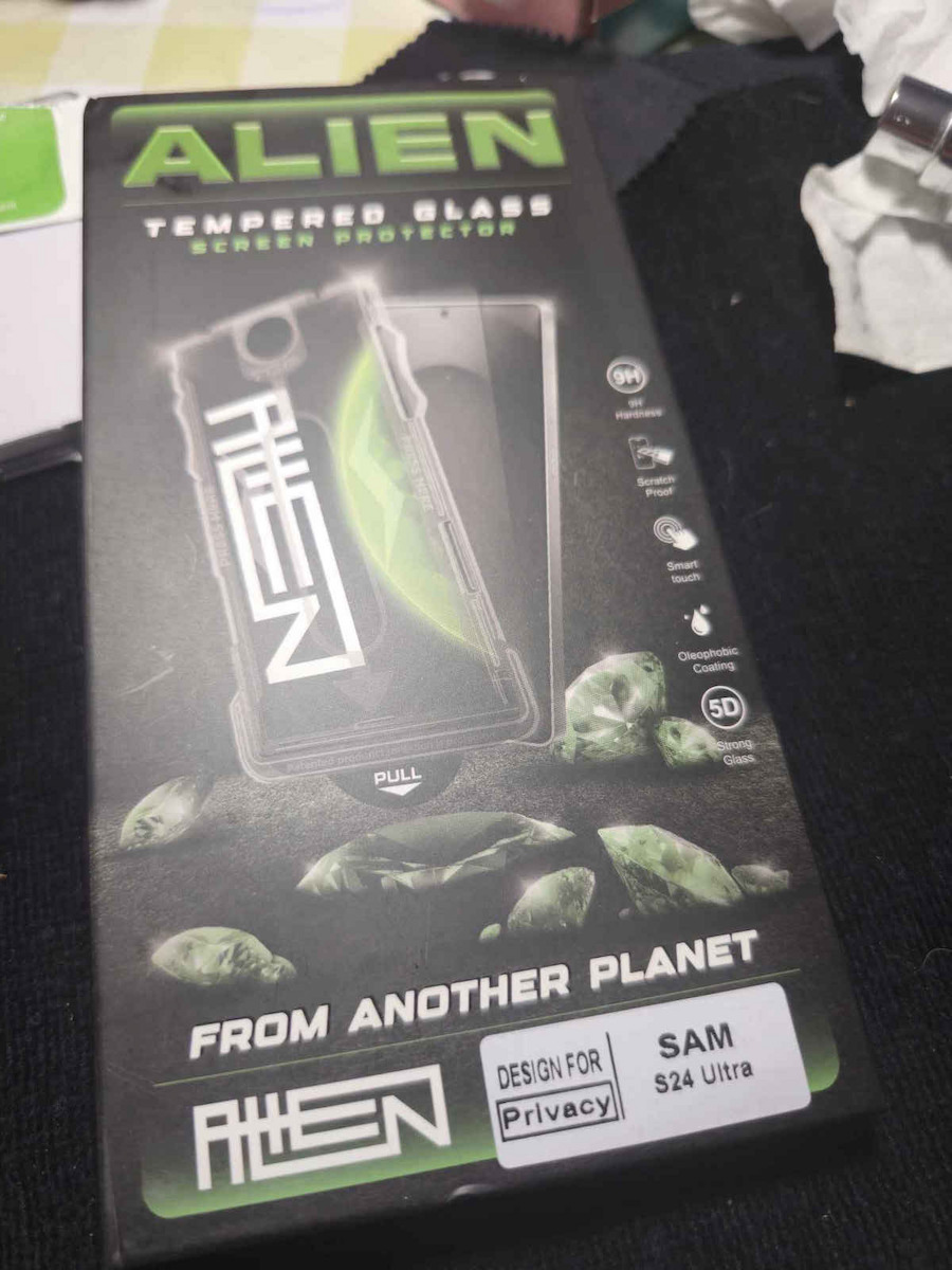 Alien 5D Privacy Tempered Glass (Galaxy S24 Ultra)