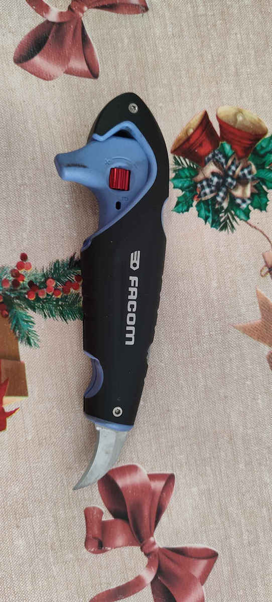 Facom Cable Stripper Sharpener with Cutter and 160mm Length