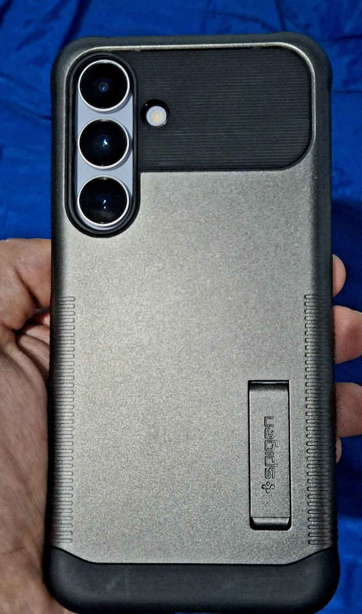 Spigen Slim Armor Magsafe Задна корица Силикон 2мм Gunmetal (Galaxy S25 FE)