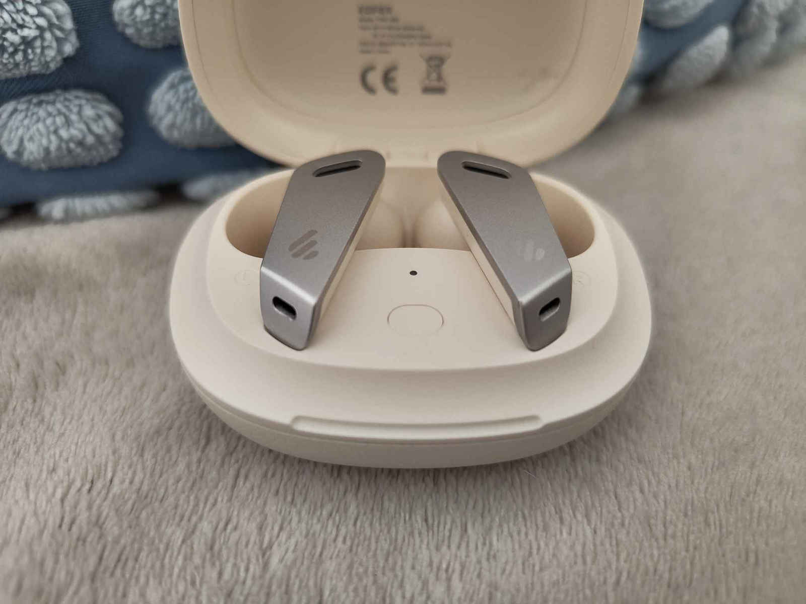 Edifier BT NB2 In-ear Bluetooth Handsfree Ακουστικά με Θήκη Φόρτισης Λευκά
