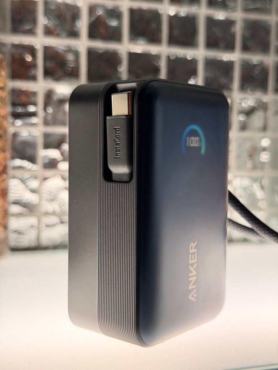 Anker Nano Power Bank 10000mAh 45W με Θύρα USB-A και Θύρα USB-C Power Delivery Μαύρο