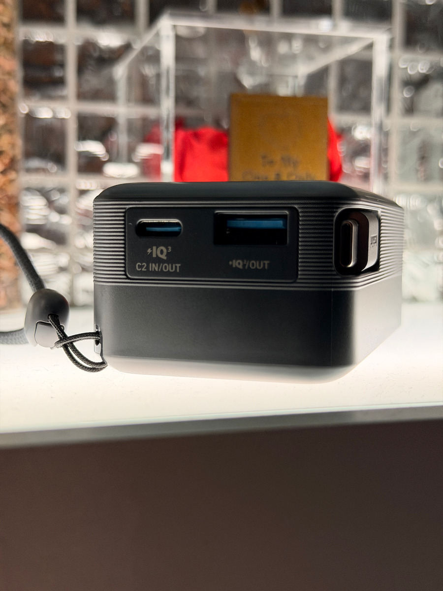 Anker Nano Power Bank 10000mAh 45W με Θύρα USB-A και Θύρα USB-C Power Delivery Μαύρο