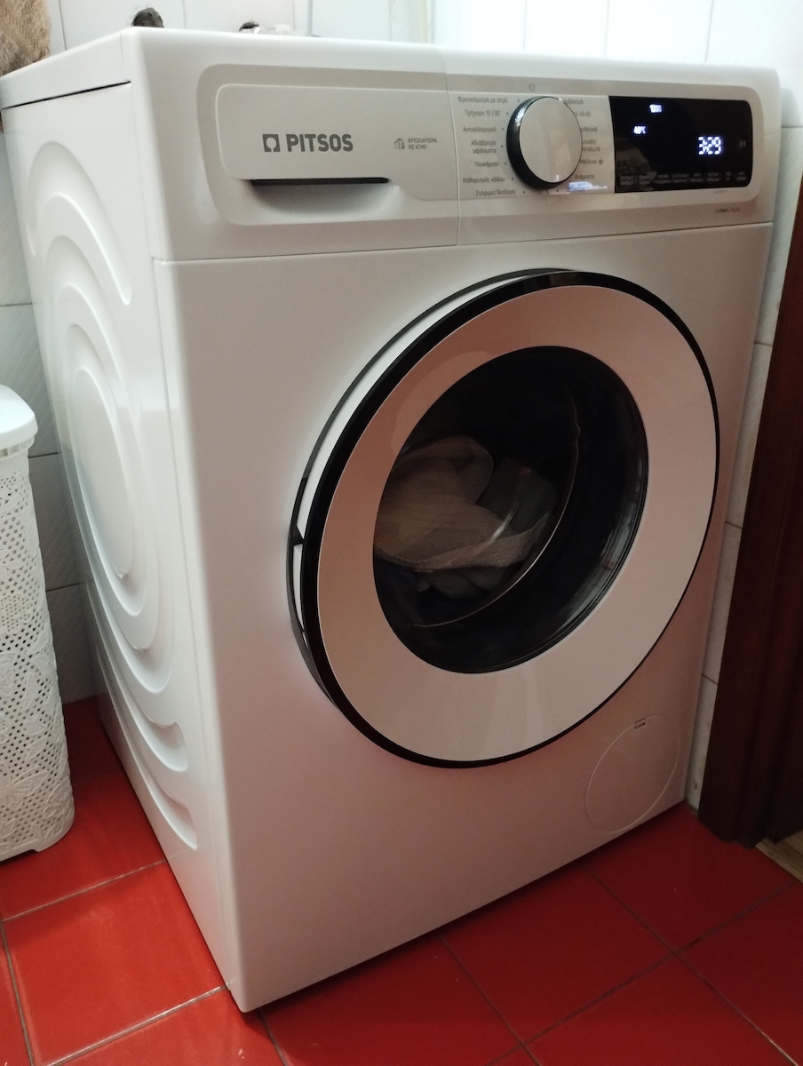 Pitsos Πλυντήριο Ρούχων 9kg με Τεχνολογία Ατμού 1200 Στροφών HydroShower WUP140ZG9