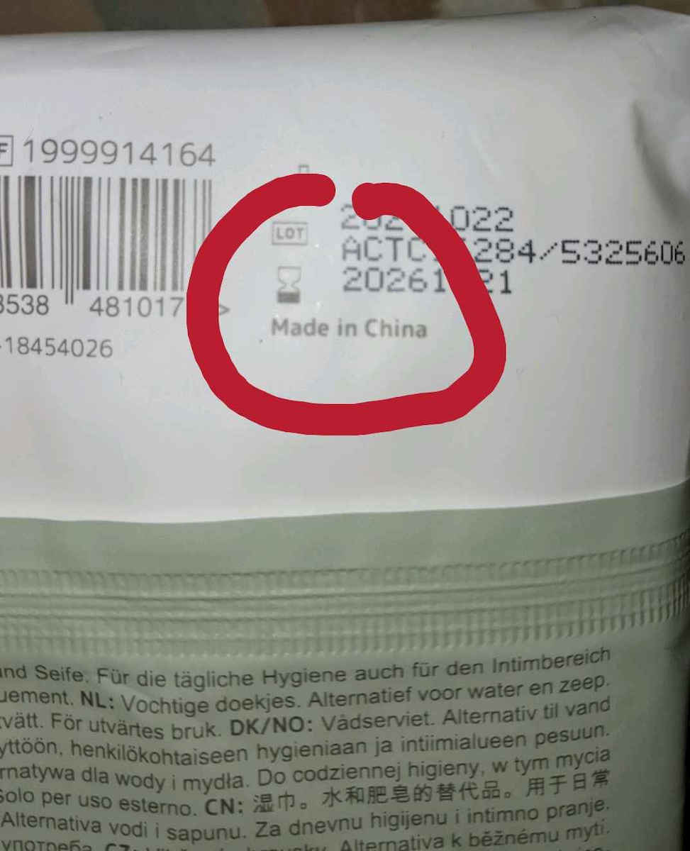 Abena Wet Wipes Μαντηλάκια για Καθαρισμό της Ευαίσθητης Περιοχής
