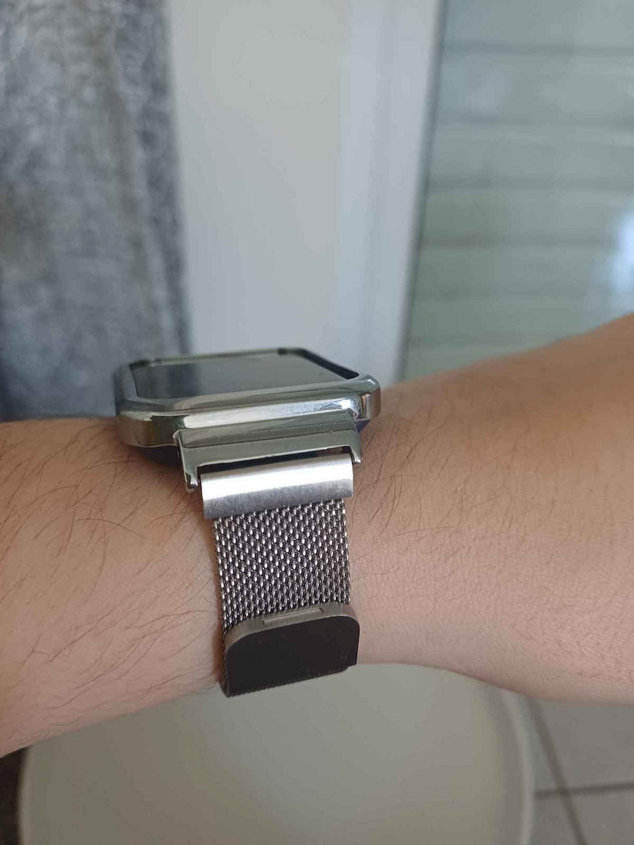 Λουράκι Ανοξείδωτο Ατσάλι Ασημί (Redmi Watch 2 Lite)