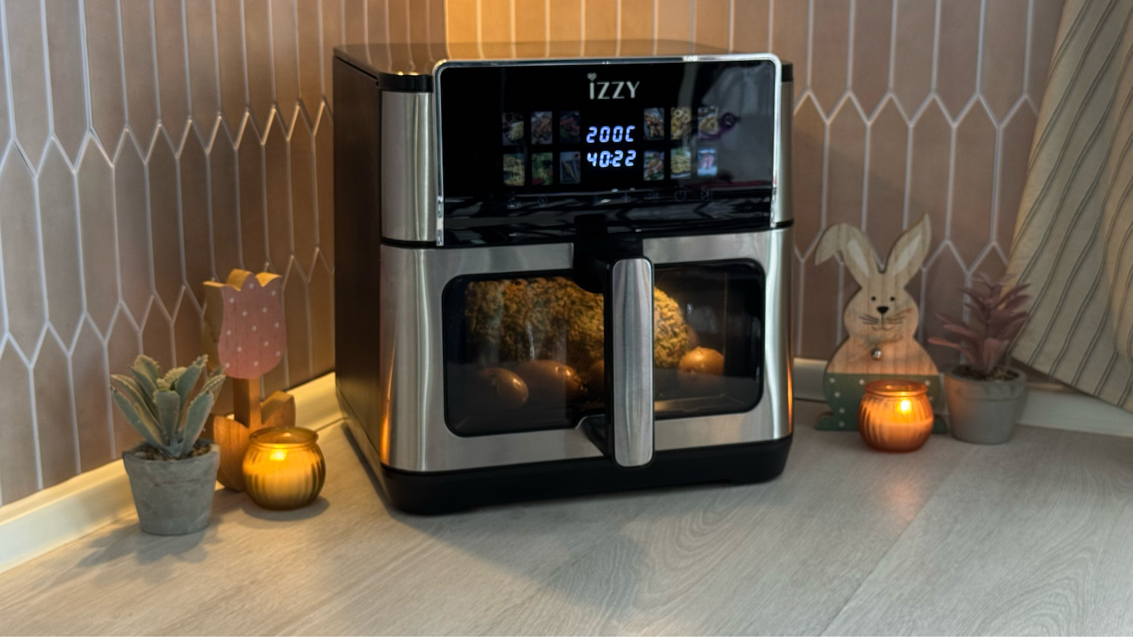 Izzy IZ-8271 Heißluftfritteuse 10lt Schwarz