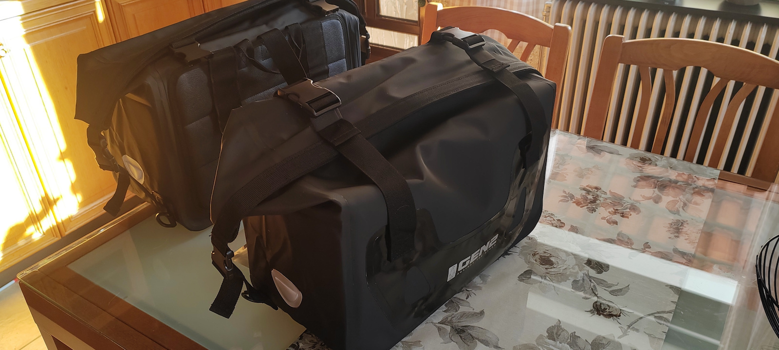 Gen2 Side Saddle Bags Tour Dry 2x30L IPX6 Black