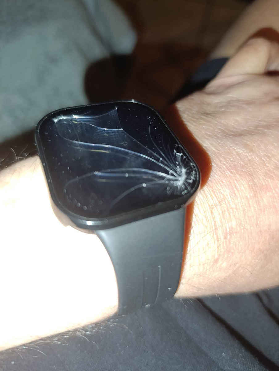 Пластмасов Калъф в Черен цвят за Redmi Watch 4