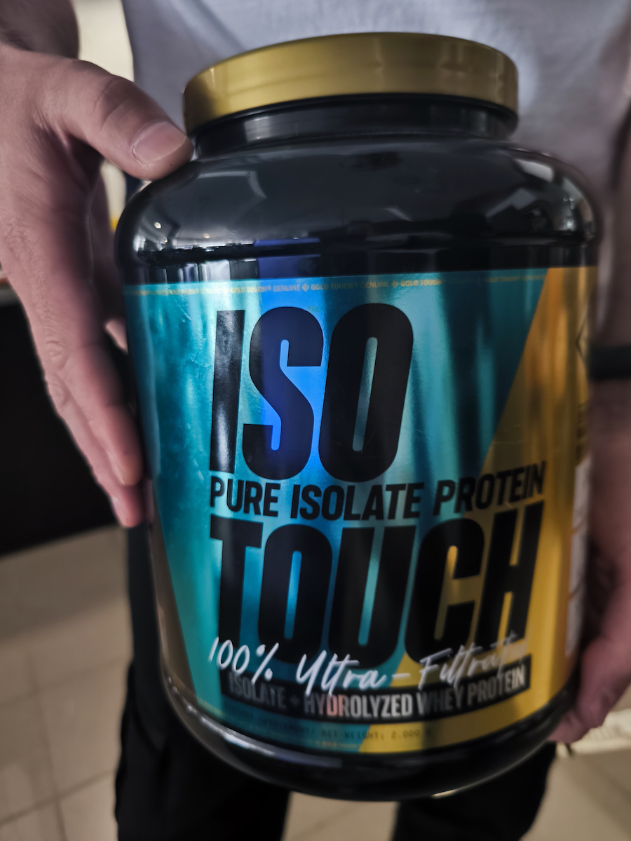 GoldTouch Nutrition Iso Touch 86% Organic Whey Protein with Cookie Dough Flavor 2kg