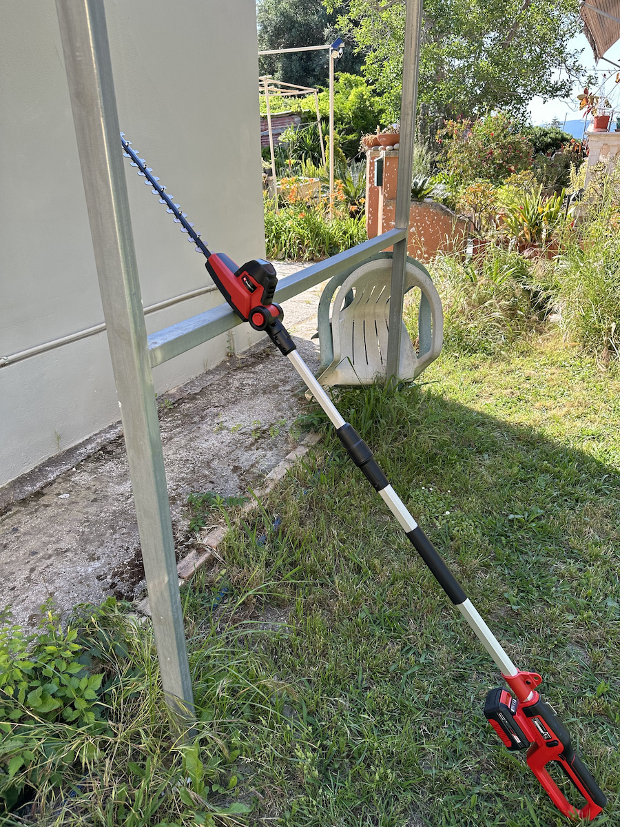Einhell GC-HH 18/45 Li T Solo Hedge Trimmer Battery 18V Telescopic with Blade 45cm 3410585