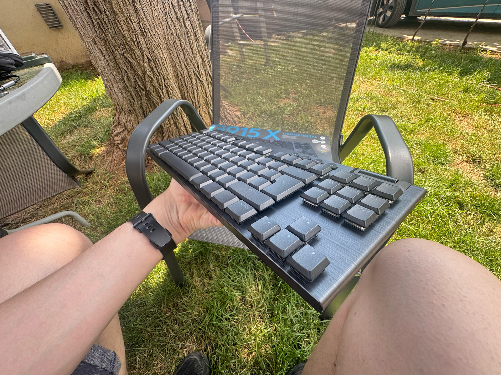 Logitech G915 X Lightspeed TKL Drahtlos Gaming Mechanische Tastatur Tenkeyless mit GL Taktil Schaltern und RGB-Beleuchtung (Englisch US)