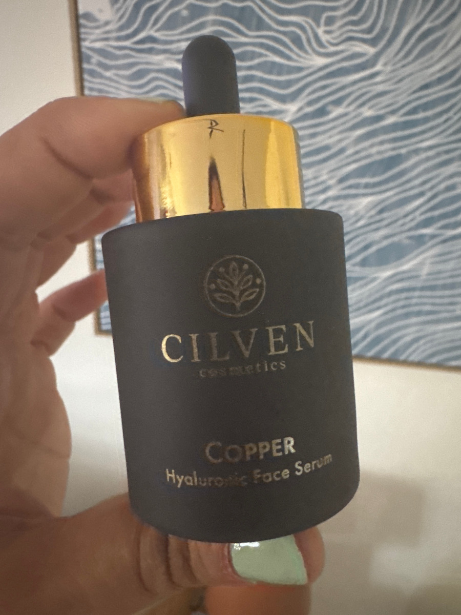 Cilven Copper Moisturizing Serum Face with Niacinamide & Peptides 30ml