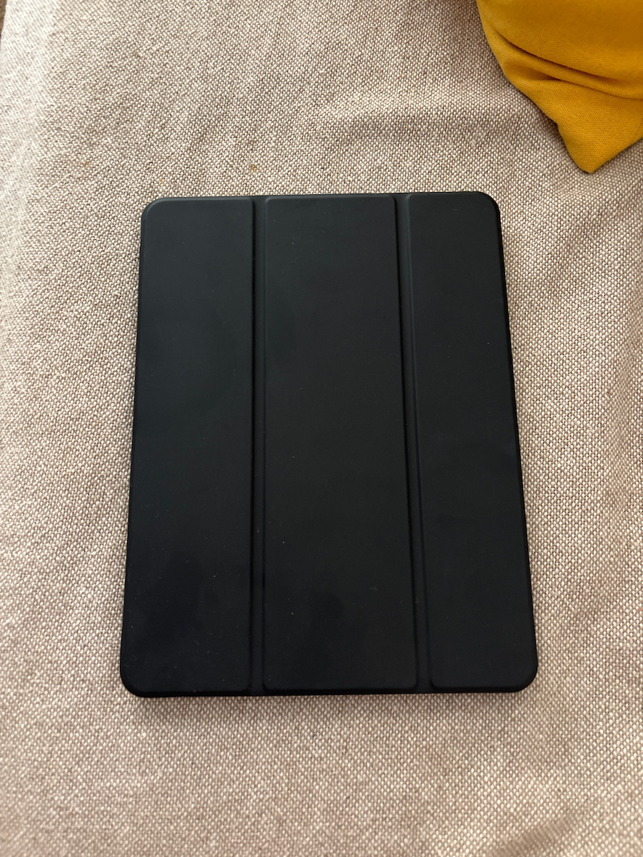 Tri-Fold Flip Cover Μαύρη (iPad 2017/2018 9.7")