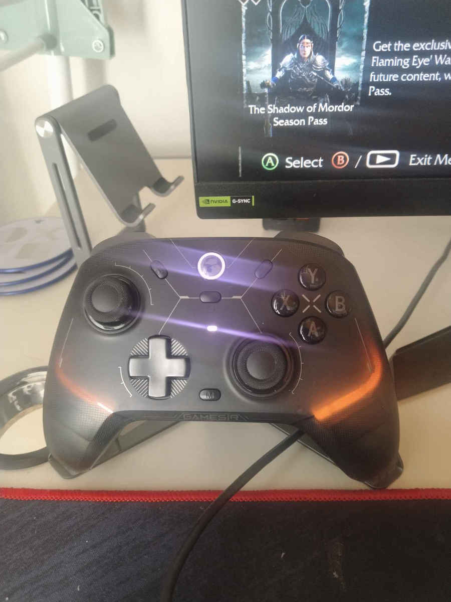 Gamesir Cyclone 2 Charging St. Edition Ασύρματο Gamepad για Android / PC / Switch / iOS Phantom White