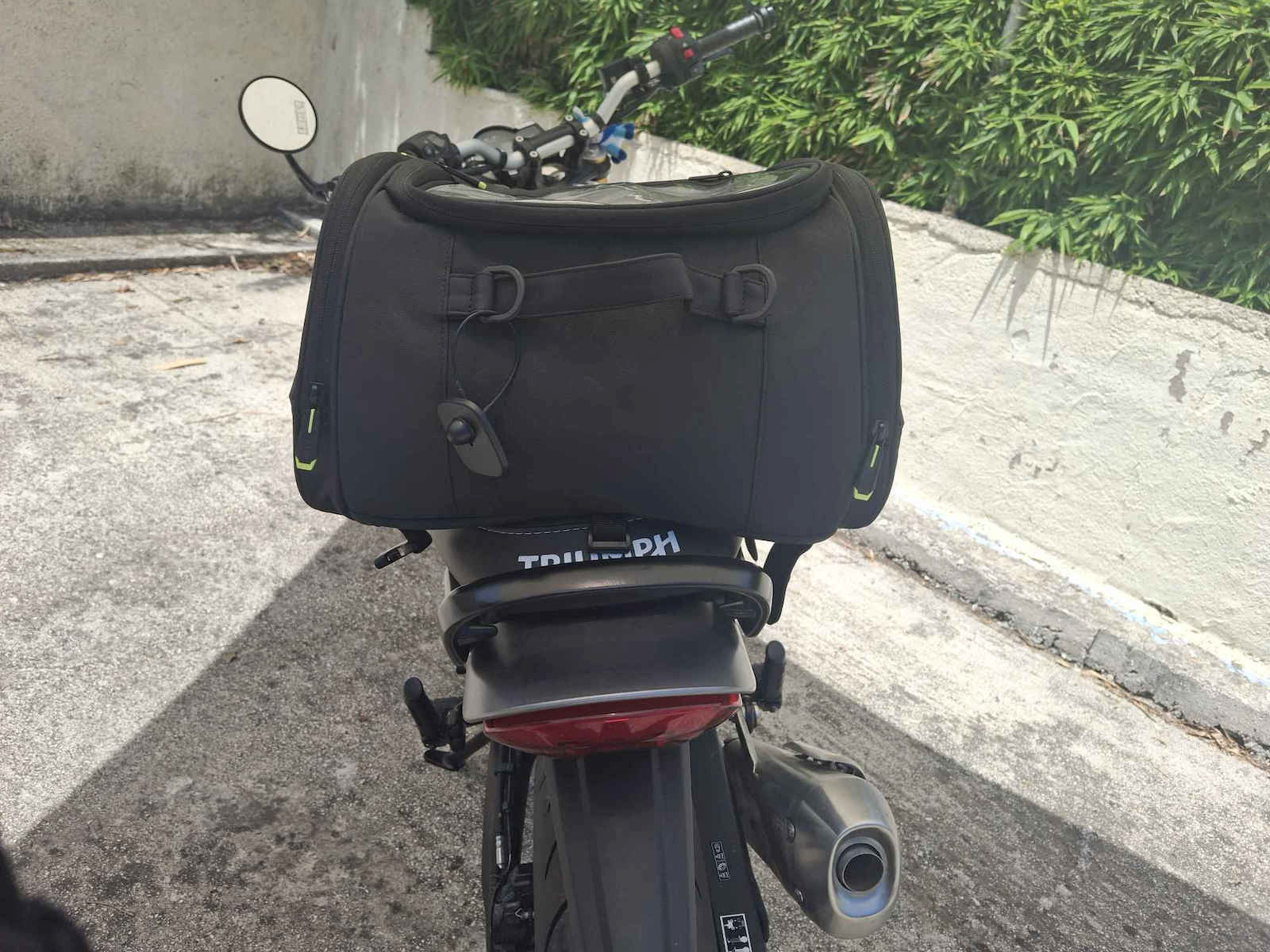 Givi Waterproof Motorcycle Tail Bag 23lt Black