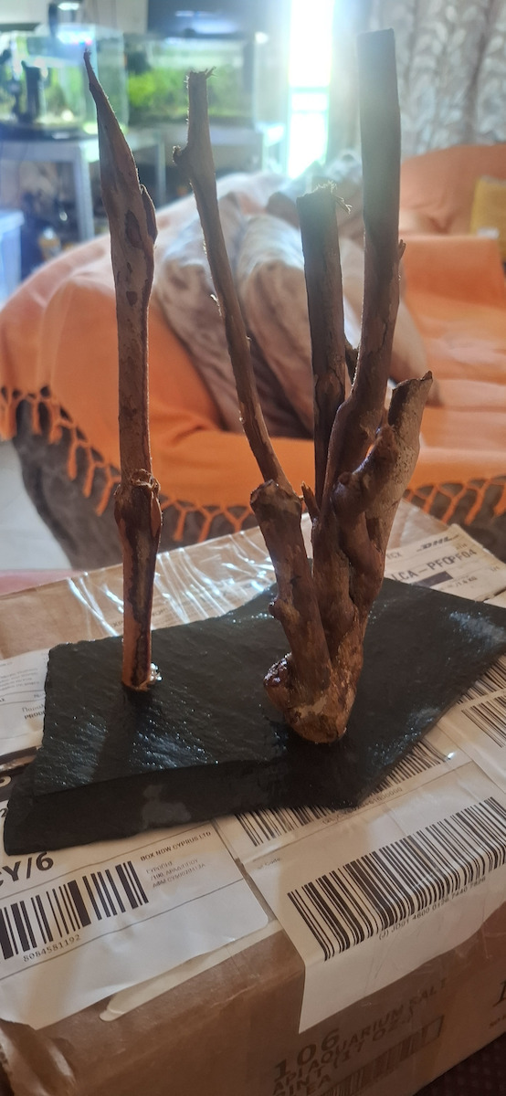 Aber Aquatic Aquarium Ornament Wooden