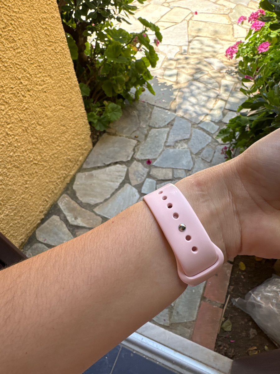 Tech-Protect Armband Silikon Rosa (Apple Watch 38/40/41/42mm)