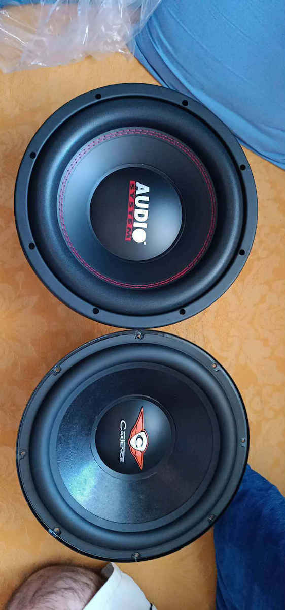 Audio System Subwoofer Αυτοκινήτου 12" 1000W RMS