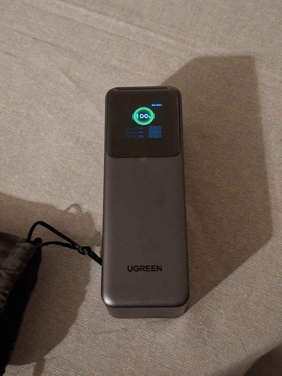 Ugreen PB722 Power Bank 25000mAh 200W with USB-A Port and 2 USB-C Ports Quick Charge 3.0 Multicolour