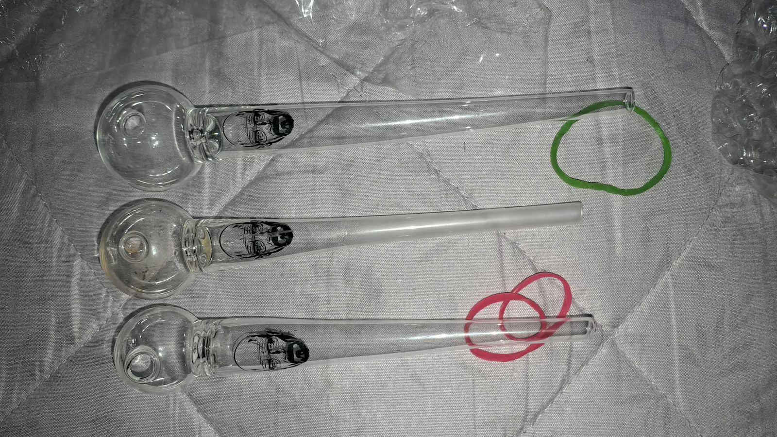 Grace Glass Zigarettenpfeife 135mm Transparent