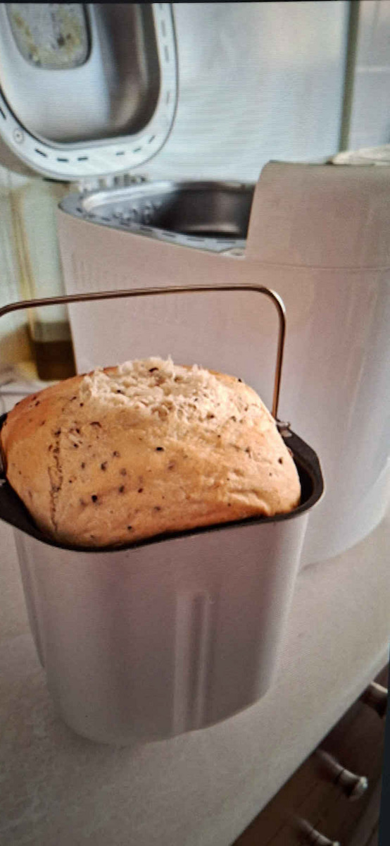 First Austria Bread Maker 550W with Container Capacity 900gr and Baking Programs