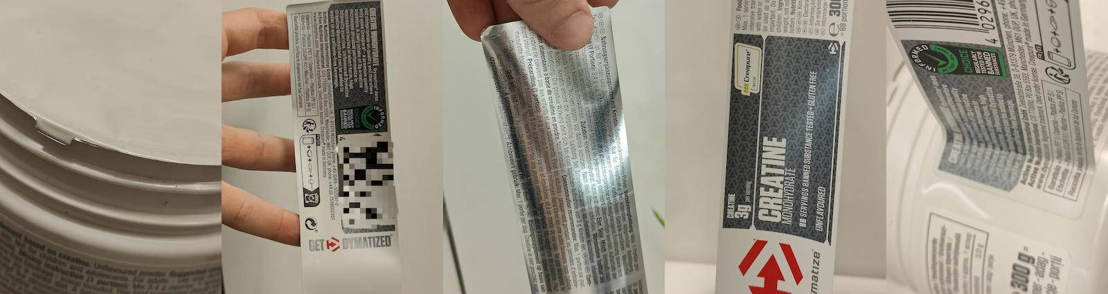 Dymatize Creatine Monohydrate Micronized Creapure Unflavoured 300gr