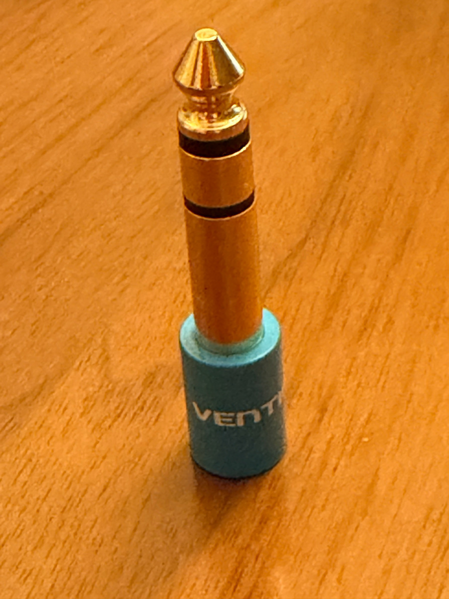 Vention Μετατροπέας 6.3mm male σε 3.5mm female Μπλε 1τμχ VAB-S01-L