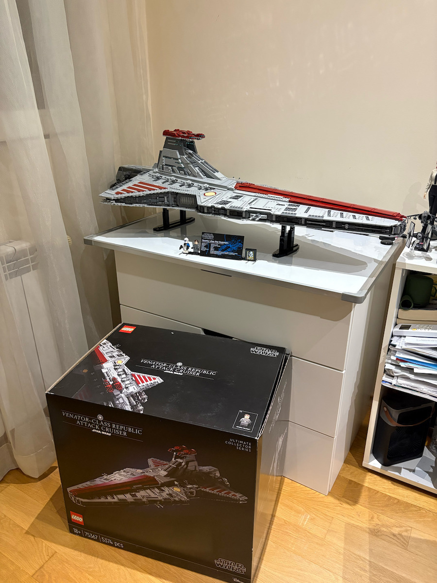 LEGO Star Wars Venator-Klasse Republik-Angriffs-Cruiser für 18+ Jahre 5374Stücke