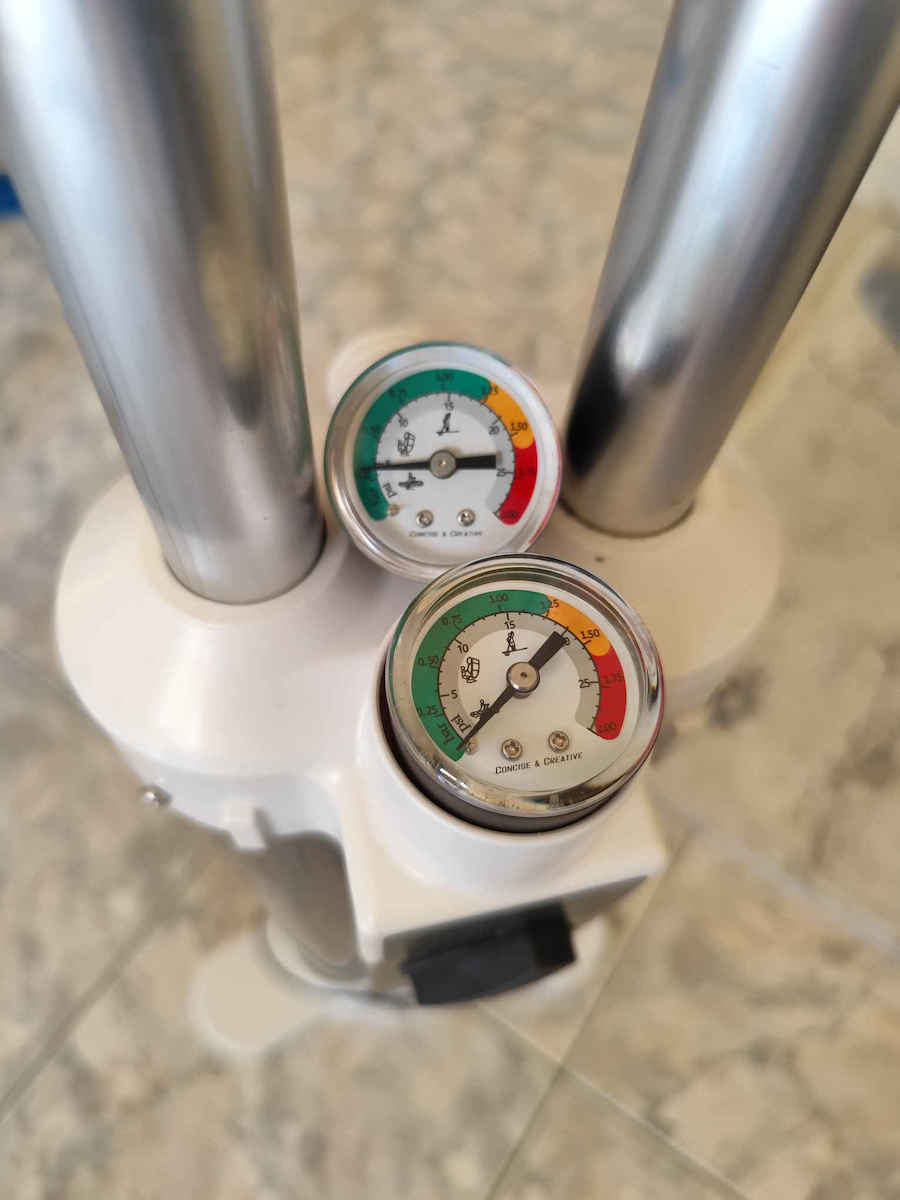 Manometru cu indicație până la 28psi pentru supapă SUP