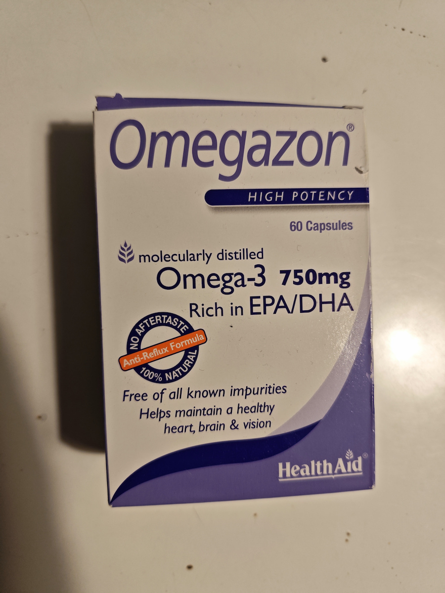 Health Aid Omegazon Ιχθυέλαιο 750mg 60 κάψουλες