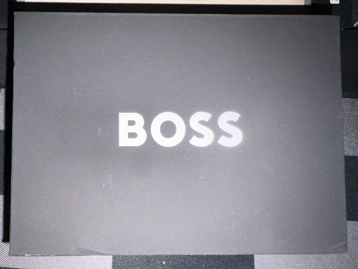 Boss Schlüsselanhänger Edelstahl Schwarz Hak519b