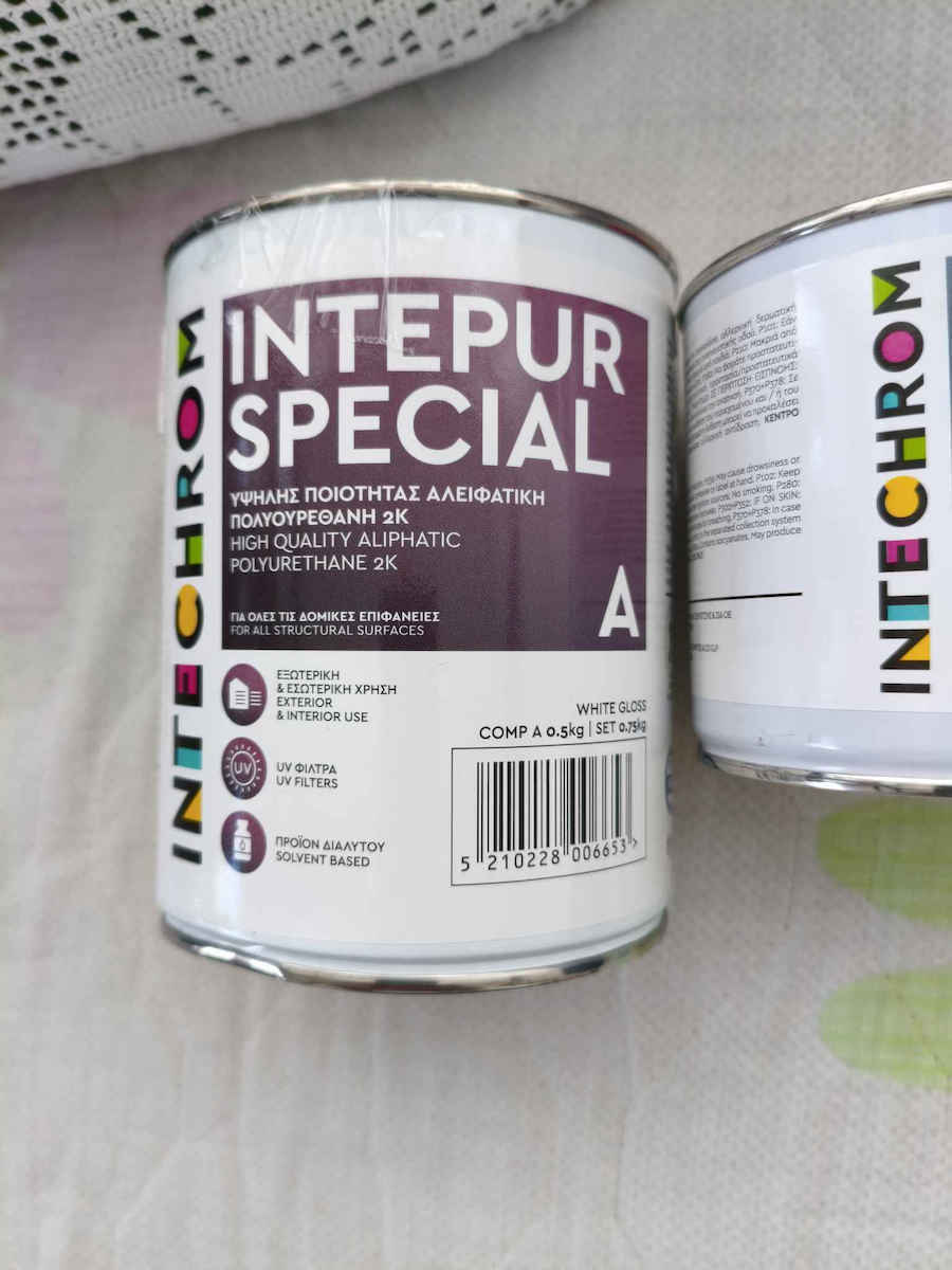 Intechrom Intepur Lux Емайл Бял 750мл