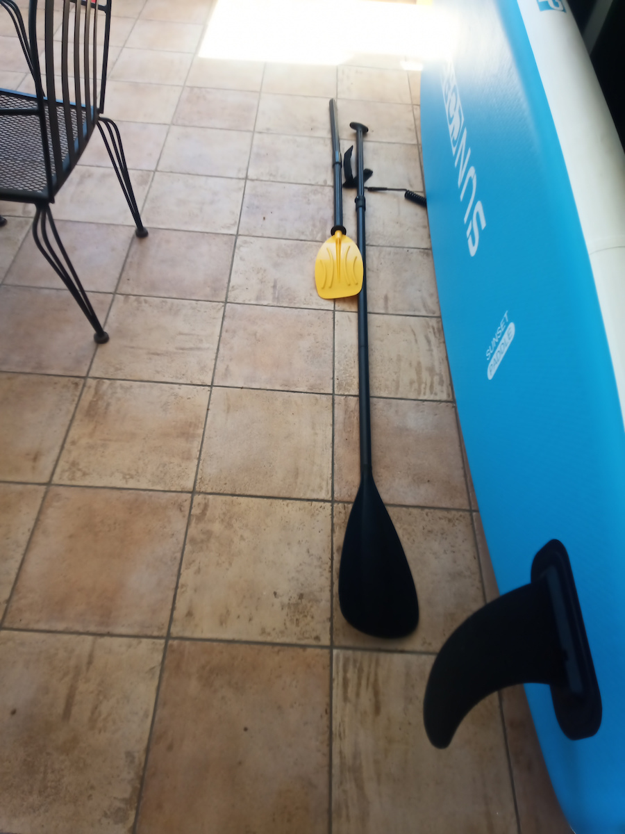 Homeone Φουσκωτή Σανίδα SUP με Μήκος 3.2m Μπλε