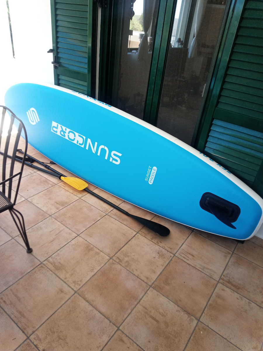 Homeone Φουσκωτή Σανίδα SUP με Μήκος 3.2m Μπλε