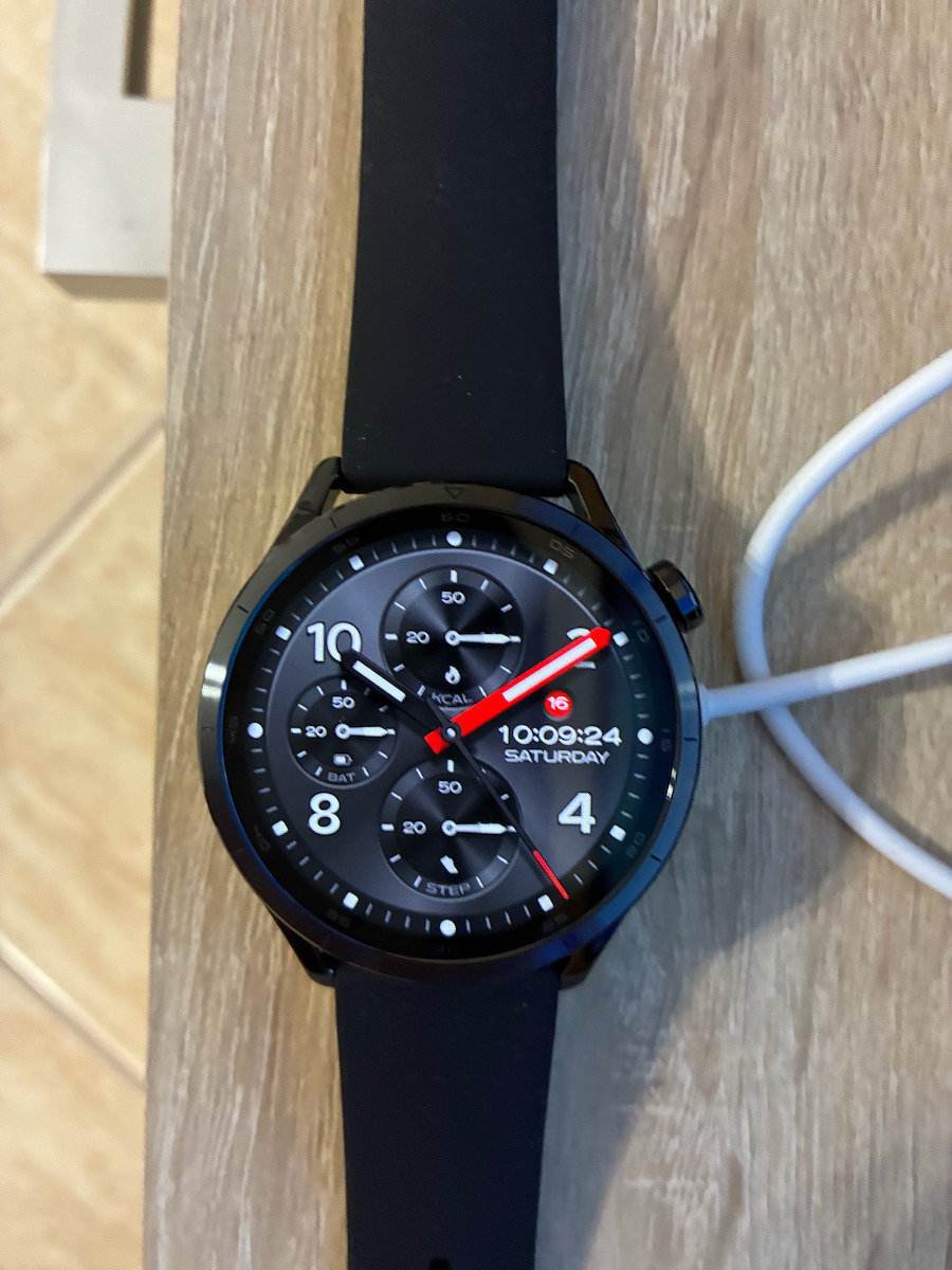 Xiaomi Watch S5 Stainless Steel 46mm Αδιάβροχο με Παλμογράφο (Black)