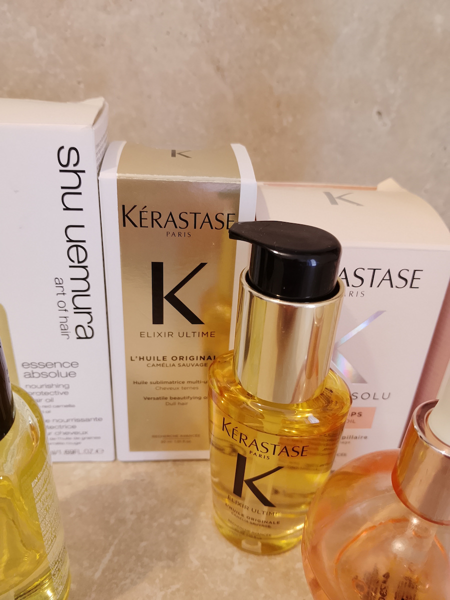Kérastase Elixir Ultime L'huile Originale Hair Oil for Strengthening against Split Ends 75ml