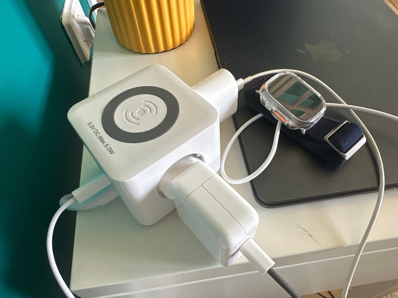 Spot Light Πολύπριζο 3 Θέσεων με 2 USB-A, USB-C και Καλώδιο 1.4m
