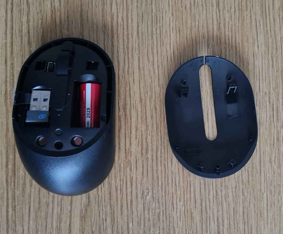 Dell MS3320W Wireless Ergonomic Mini Mouse Titan Grey