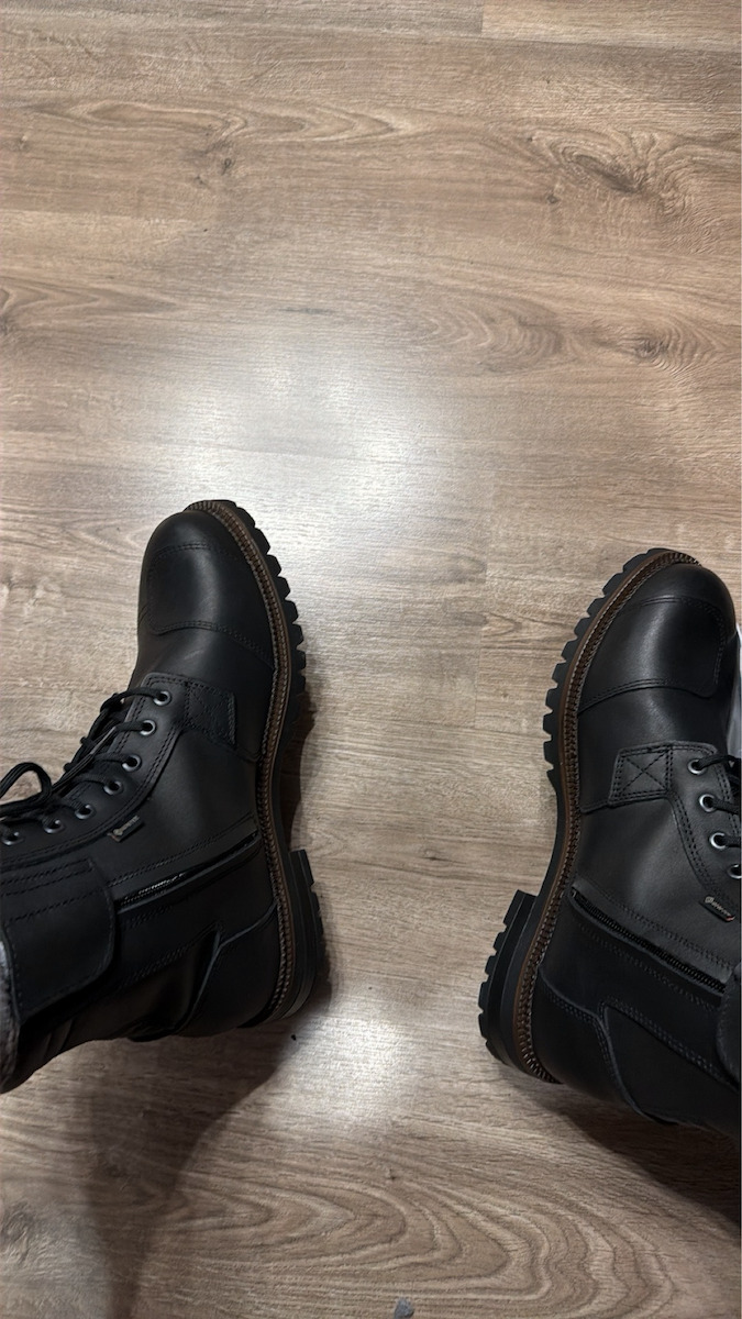 Gaerne G.Stone Gore-Tex Ανδρικά Μποτάκια Μηχανής Δερμάτινα Gore-Tex Αδιάβροχα Μαύρα
