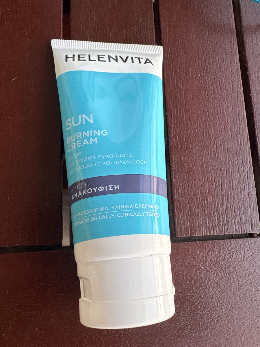Helenvita Burning Nach der Sonnenpflege Creme mit Panthenol 100ml