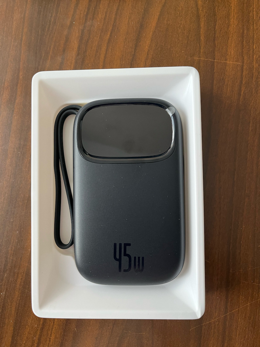 Baseus EnerFill FC31 QPow3 Power Bank 20000mAh 45W with USB-A Port and USB-C Port White