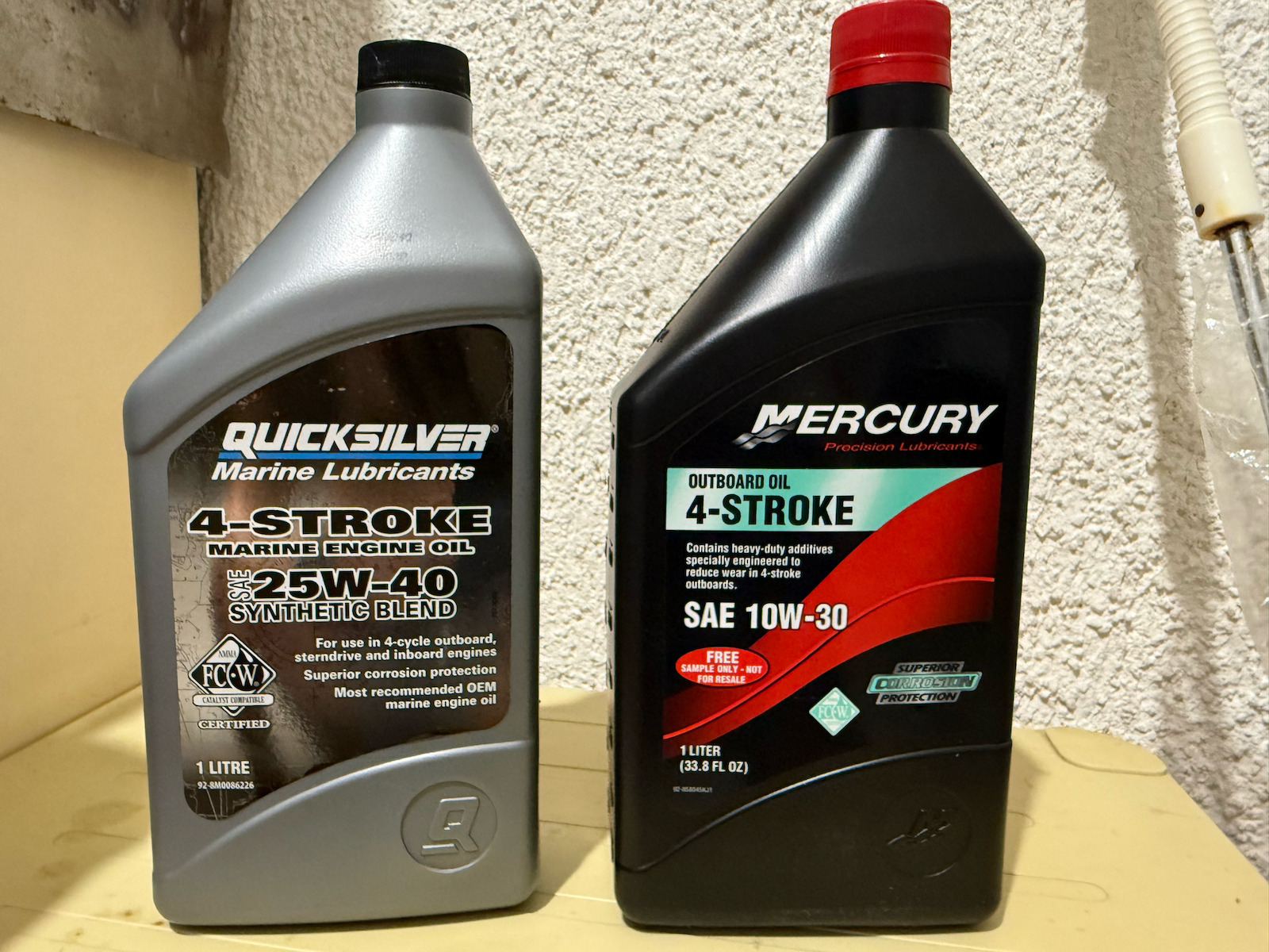 Quicksilver 25W-40 Синтетичен Масло за лодка 4T 1лт