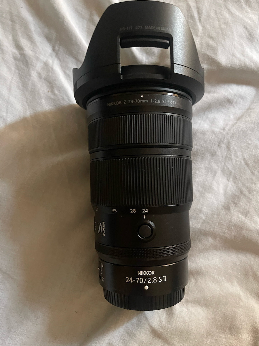 Nikon Full Frame Camera Lens Z 24-70mm f/2.8 Sii Standard Zoom for Nikon Z Mount Black