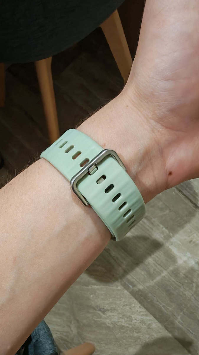 Techsuit Watchband W061 Λουράκι Σιλικόνης Light Green (Huawei Watch Fit 3 / 4 / 4 Pro / 5 / 5 Pro)