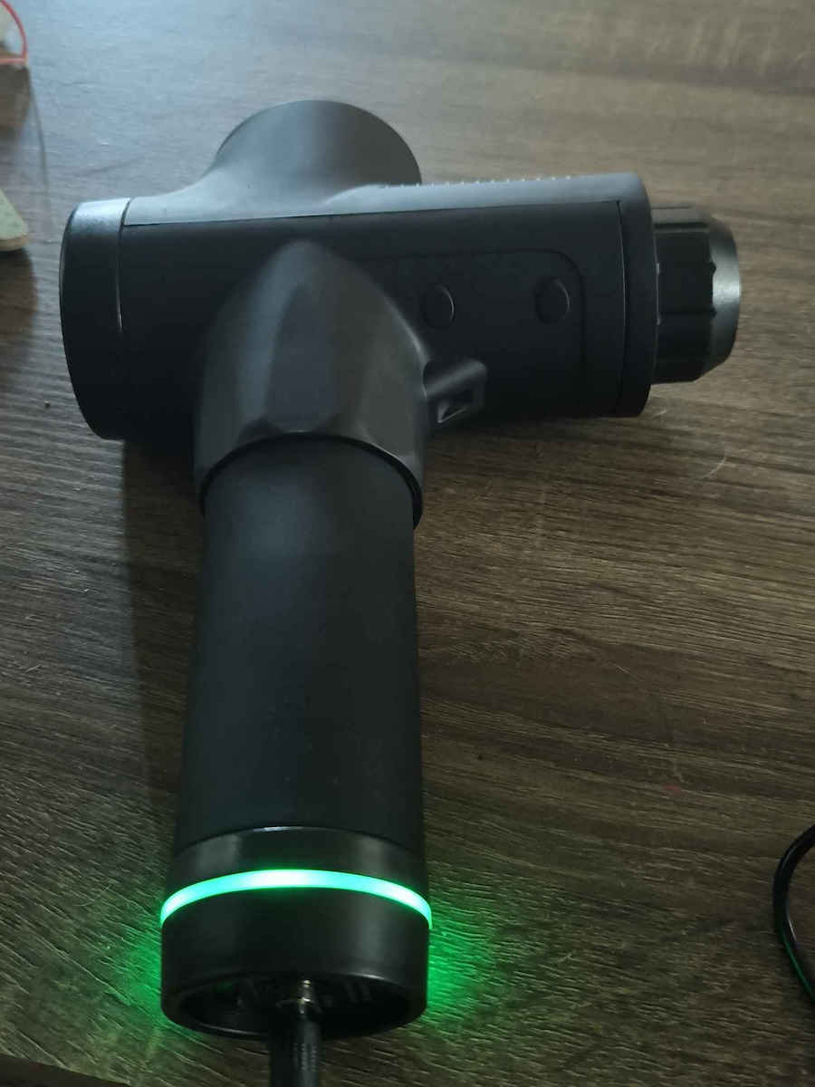 VSL Sports Hypergun X Massage Gun Shiatsu for Neck Waist Back Legs Body & Hands Anti-Cellulite with Vibration Black