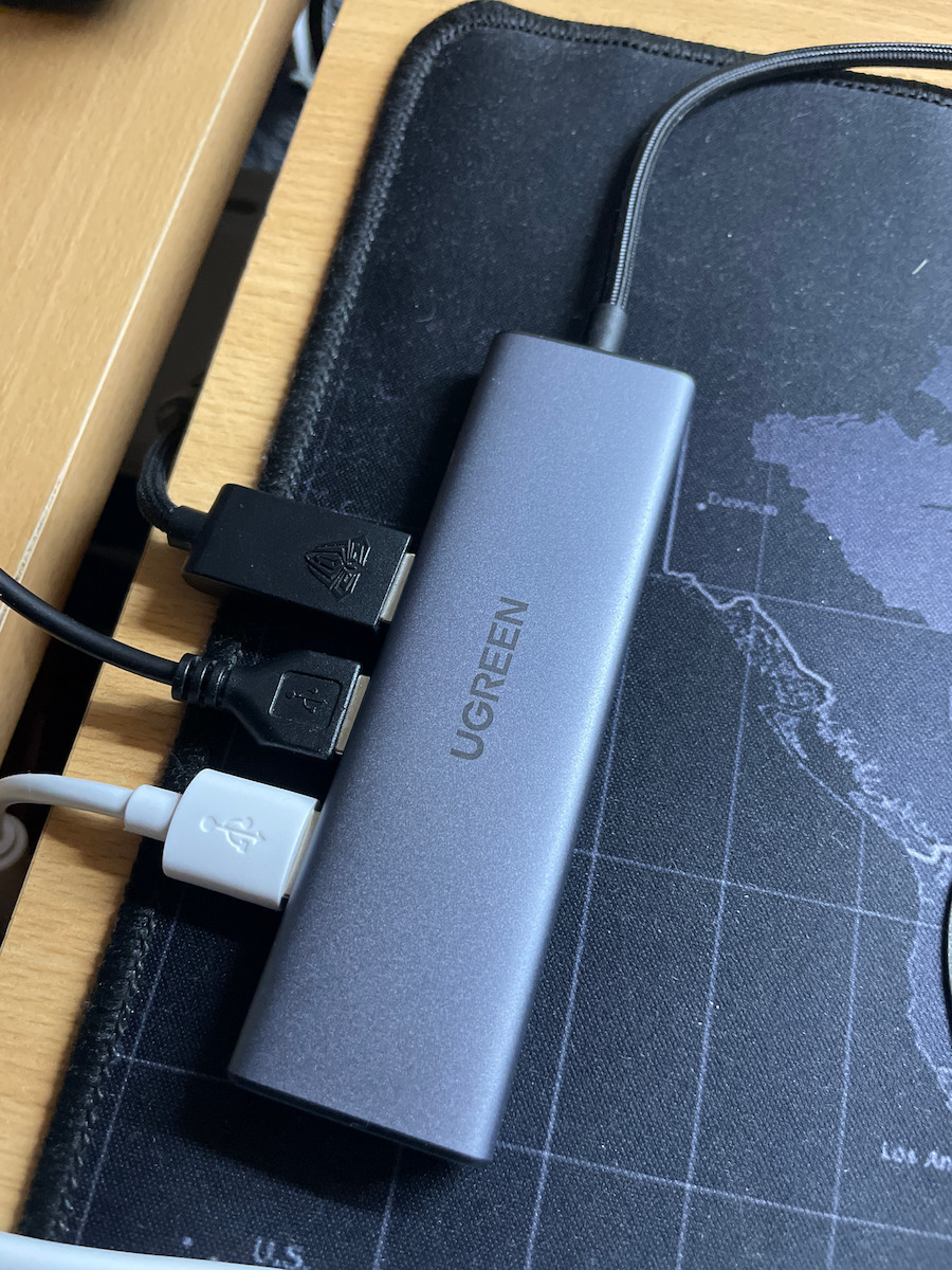 Ugreen CM511 USB-C Докинг станция с HDMI 4K PD Сив