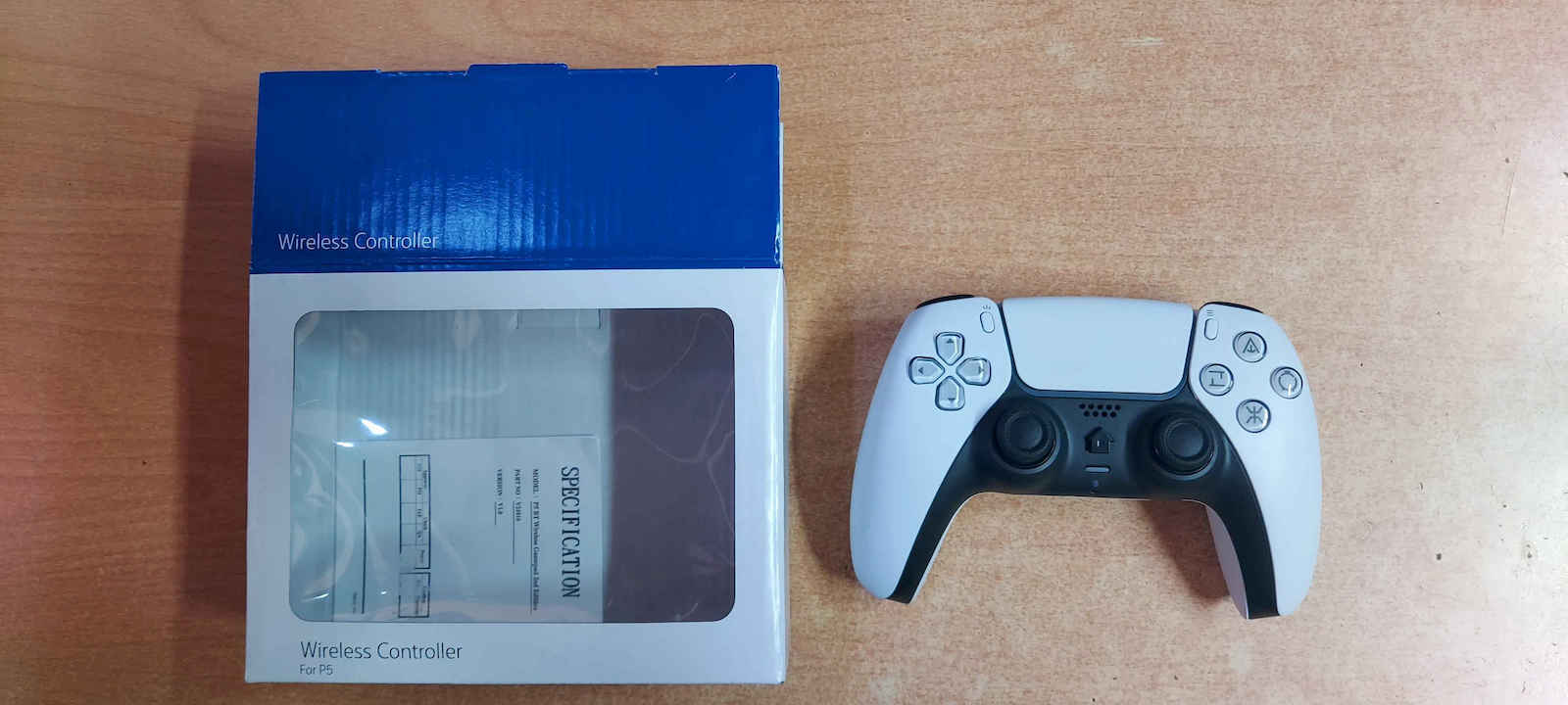 AG765X Wireless Gamepad for PS5 White